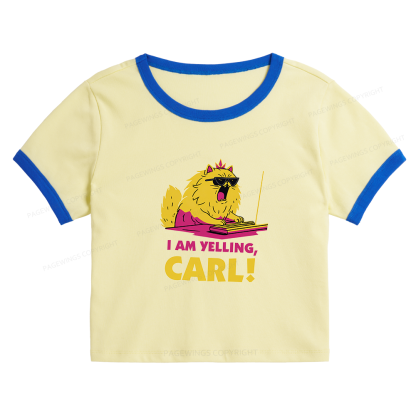 Pagewing Sci Fi Books Lover16150 Baby Tee Cropped Ringer T-Shirt