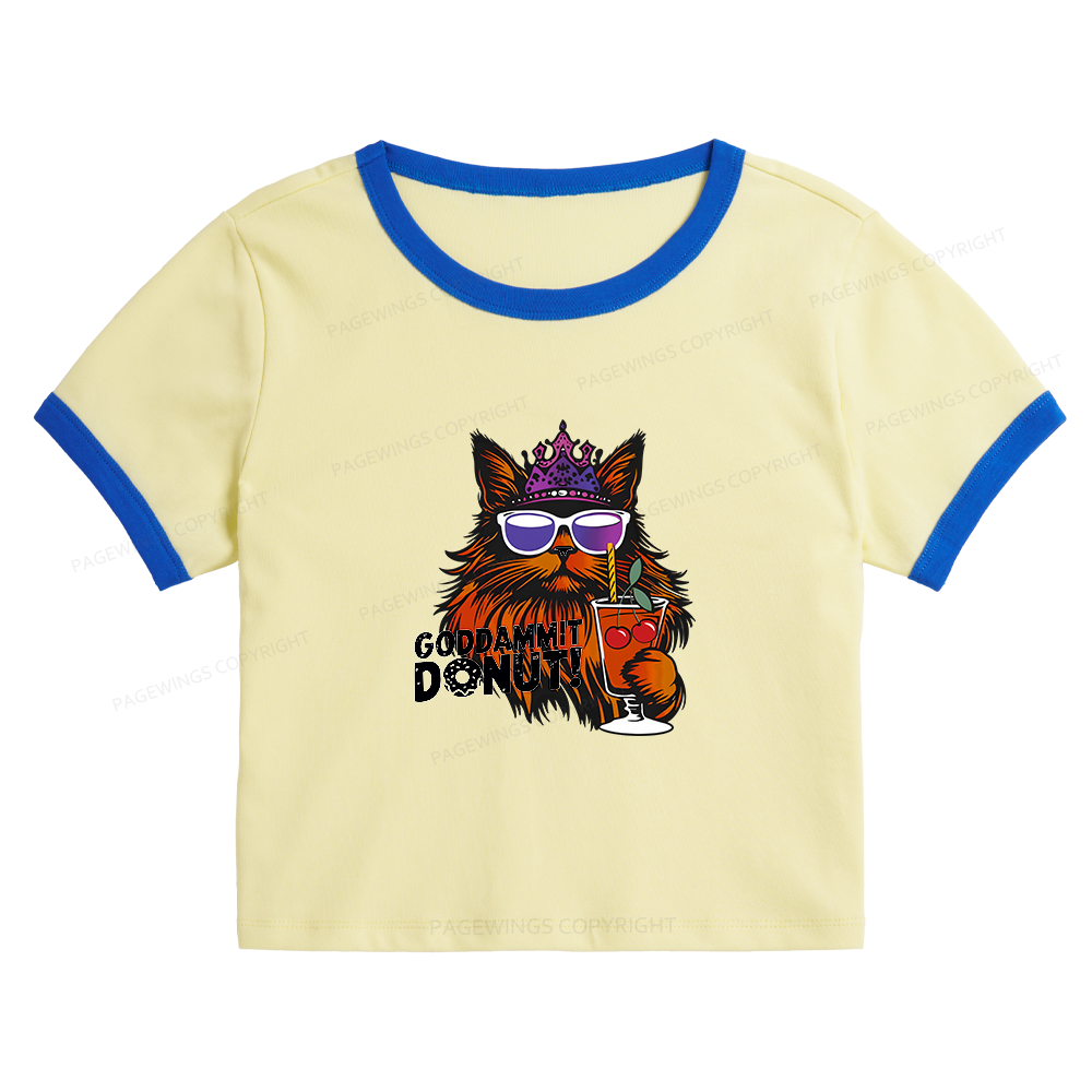 Pagewings Read Sci-Fi Book12028 Baby Tee Cropped Ringer T-Shirt