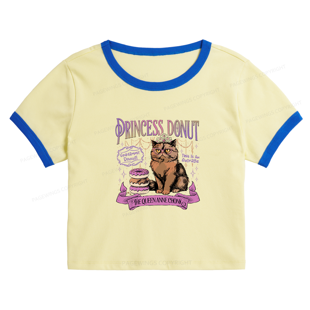 Pagewings Sci-Fi Book Lovers12017 Baby Tee Cropped Ringer T-Shirt