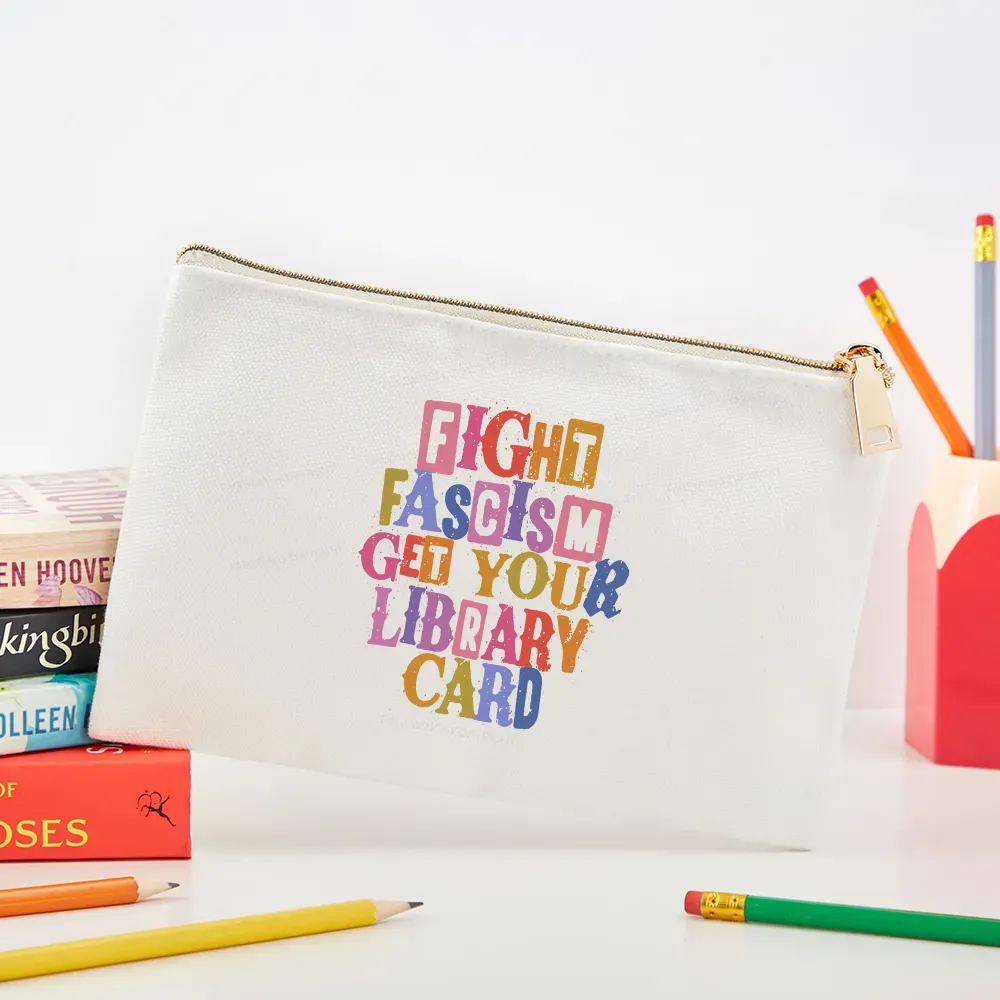 Pagewings Get Your Library Card Pouch