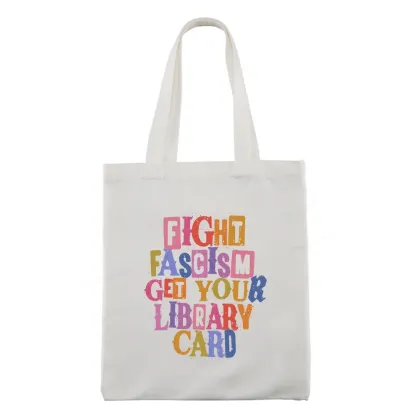 Pagewings Get Your Library Card Tote Bag