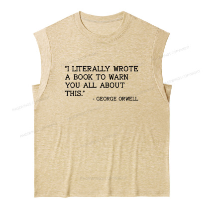 Pagewings I Literally Wrote A Book To Warn13029 Bookish Women's Heather Tank Top