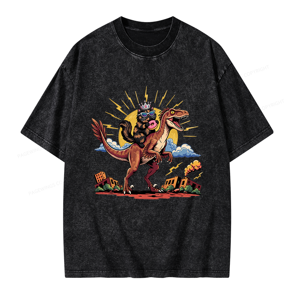 Pagewings Sci Fi Bookish Unisex Washed T-shirt