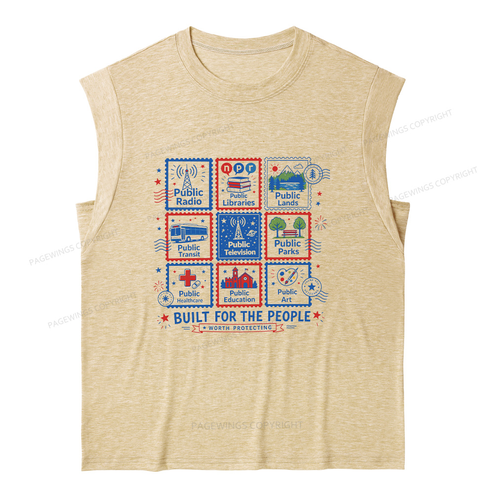 Pagewings Public Libraries 15970 Bookish Women's Heather Tank Top