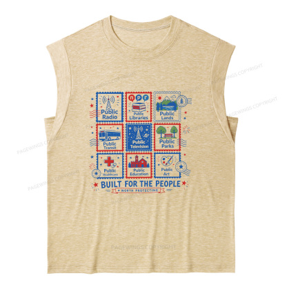 Pagewings Public Libraries 15970 Bookish Women's Heather Tank Top