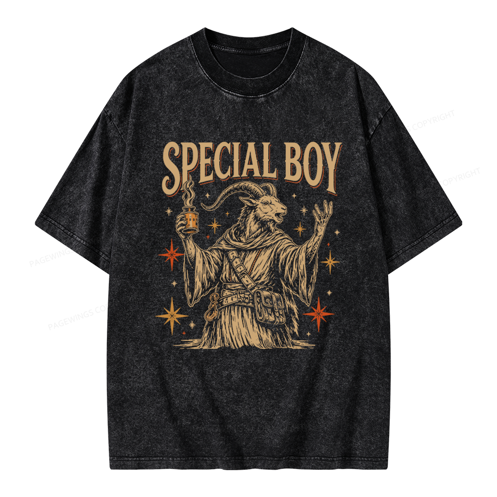 Pagewings Sci Fi Bookish Unisex Washed T-shirt