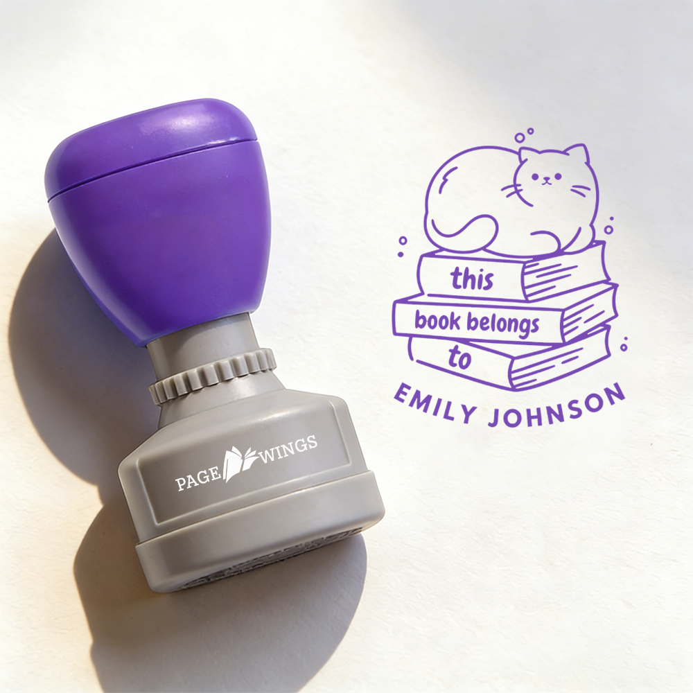 Pagewings Personalized Name Stamp