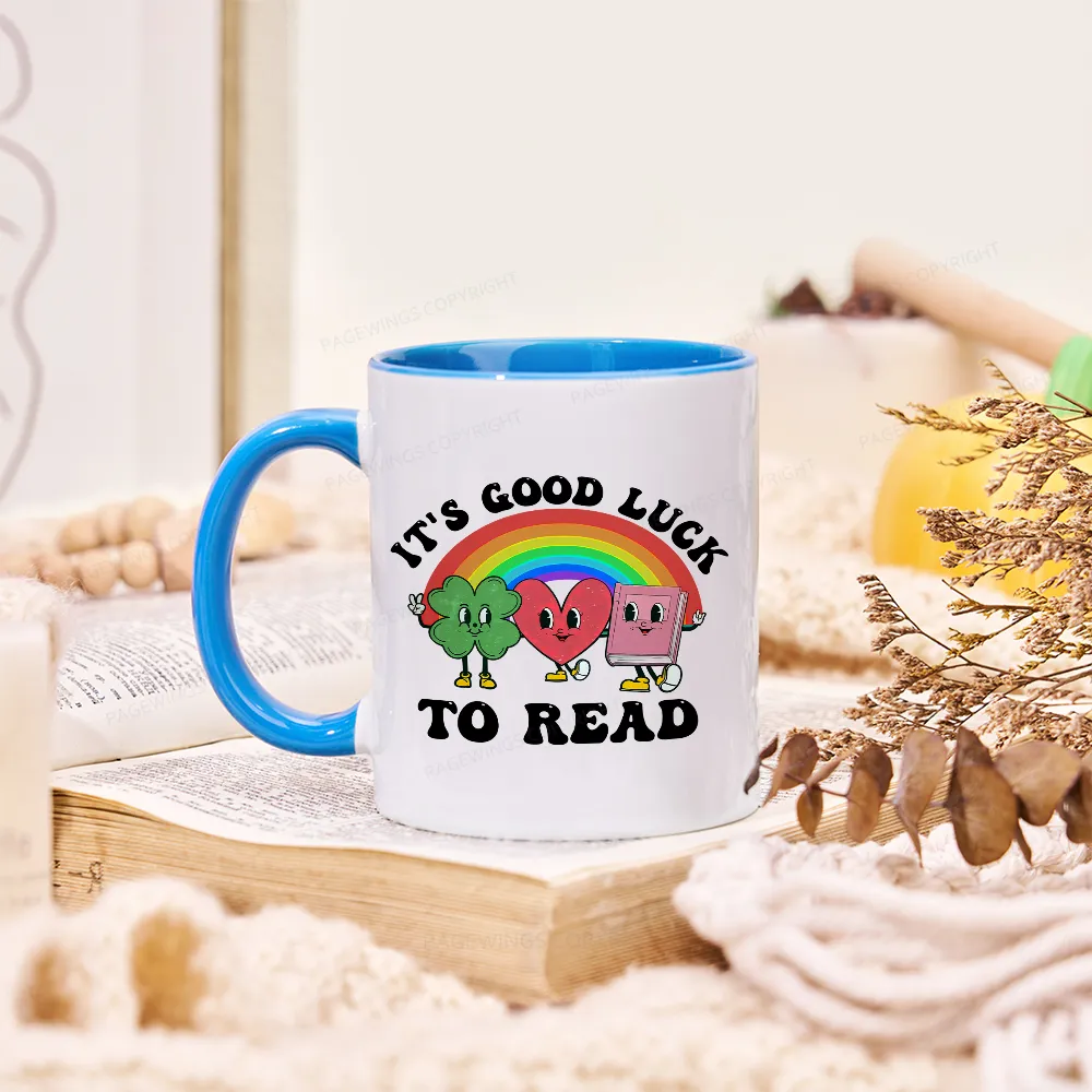 Pagewings St. Patrick's Day Librarian Mug