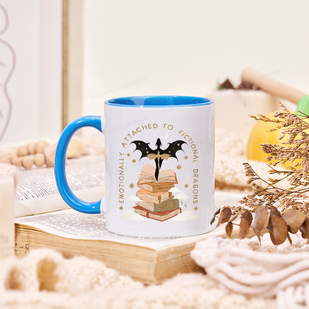 Pagewing Fantasy Romance Reader Gift Romantacy Mug