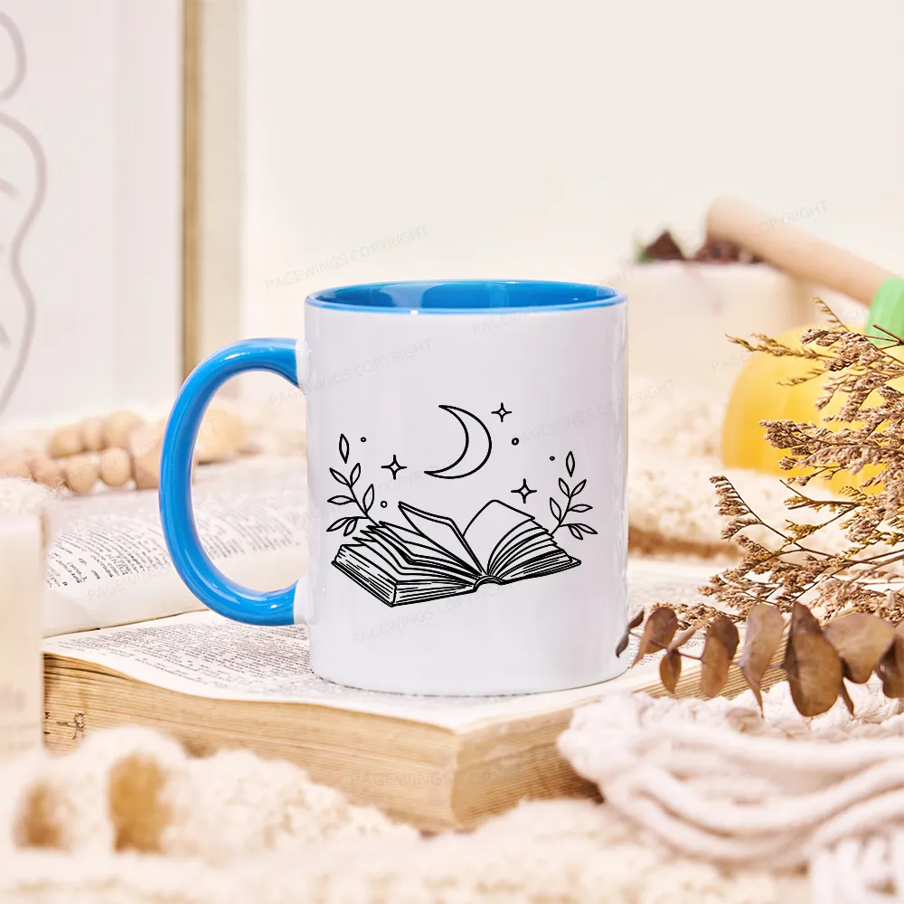 Pagewings Comfort Colors Read Books Be Kind Stay Weird Mug