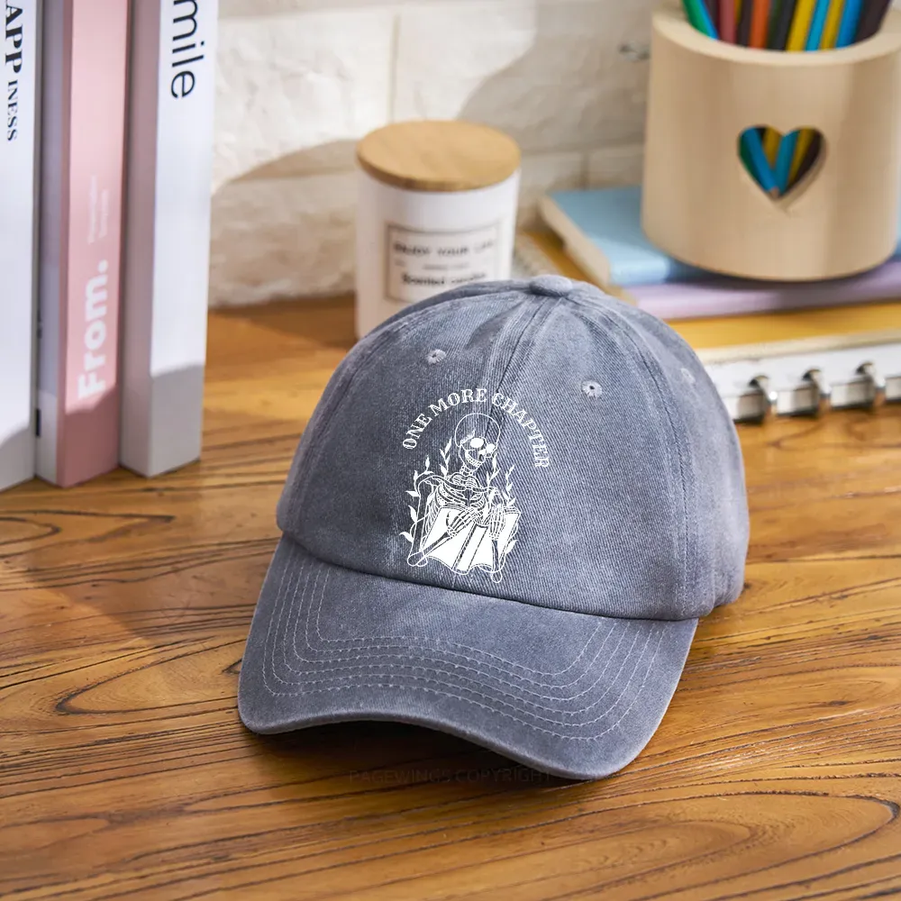 Pagewings One More Chapter Washed Cap