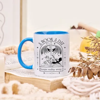 Pagewings A Book a Day Dragon Mug