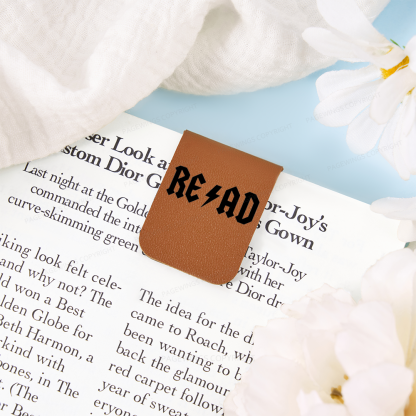 Pagewings Read Back In The Library "rock And Roll Feathers Quotes Magnetic Bookmark