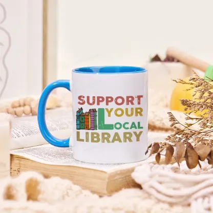 [Copy]Pagewings I Closed My Book To Be Here Mug