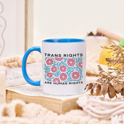 Pagewings Trans Rights Are Human Rights Mug