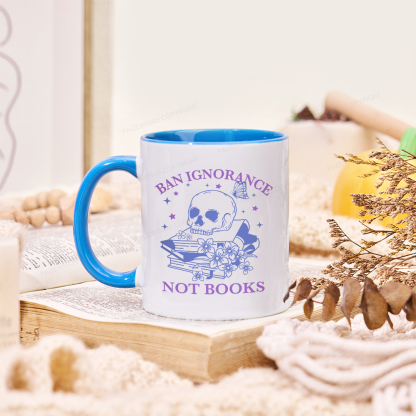 Pagewings Ban Lgnorance Not Books Mug