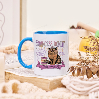 Pagewings Princess Donut Mug