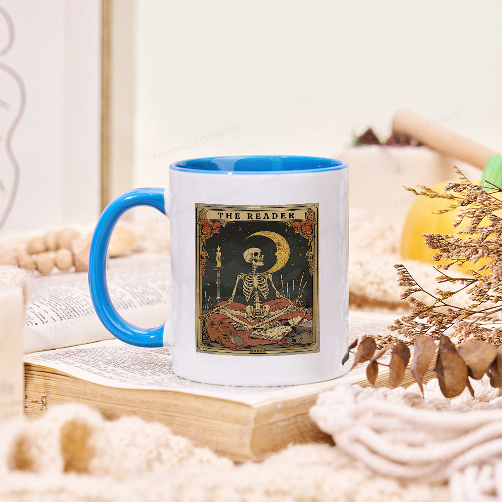 Pagewings The Reader Tarot Card Mug