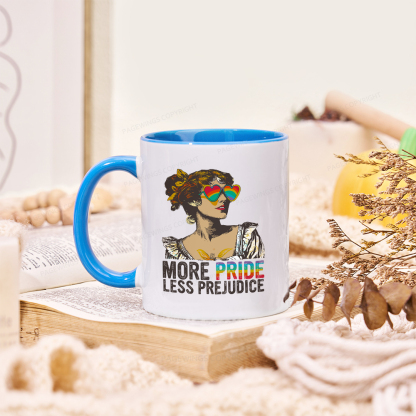 Pagewings More Pride Less Prejudice Mug