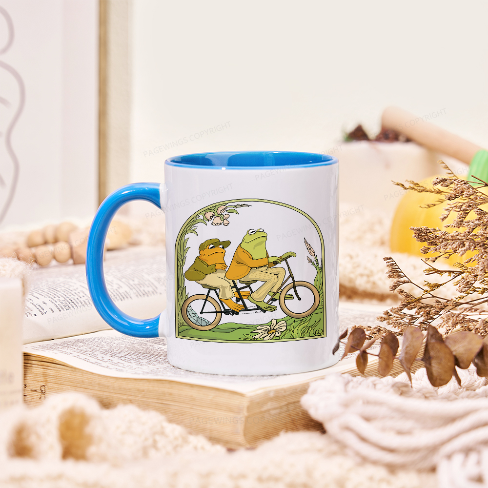 Pagewings Frog And Toad Book Vintage Mug