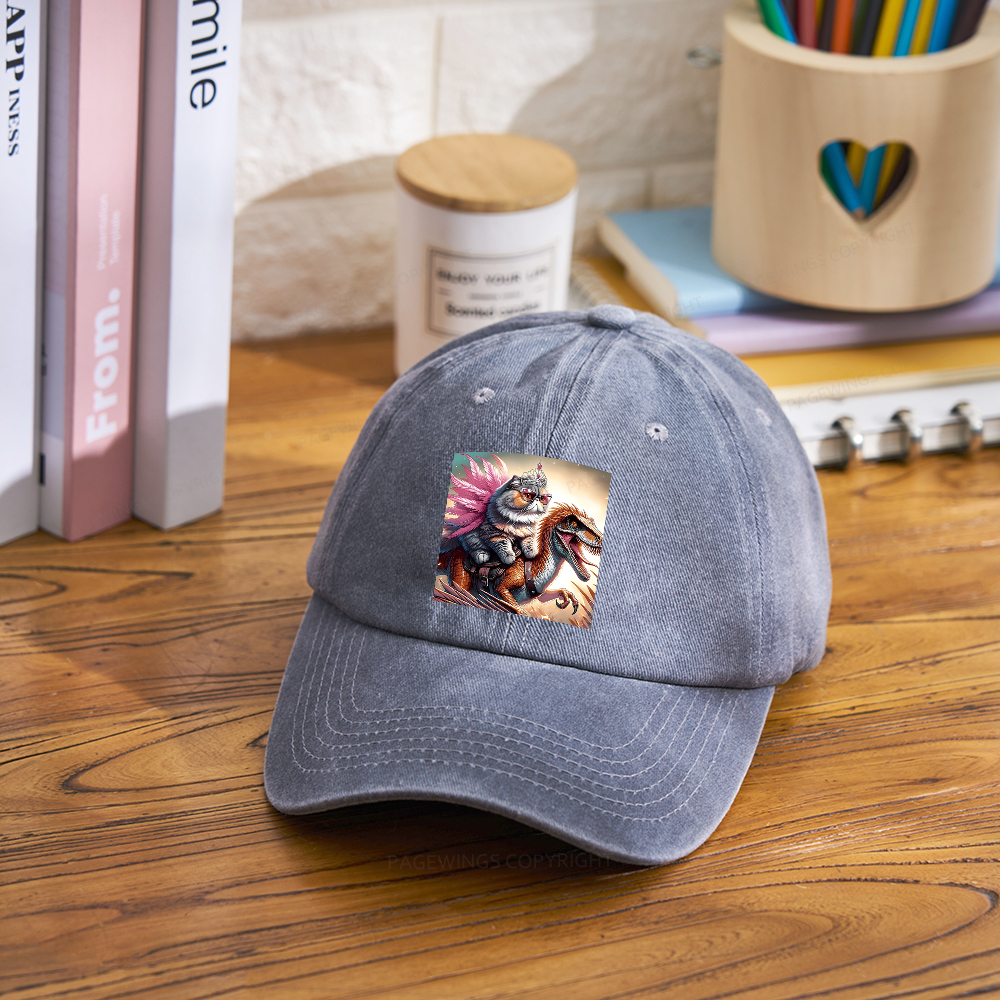 Pagewings Dungeon Crawler Washed Cap