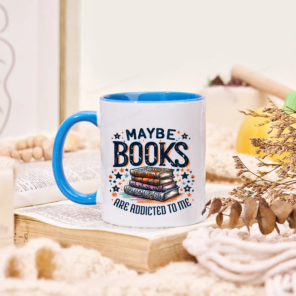 [Copy][Copy][Copy][Copy][Copy][Copy]Pagewings I Closed My Book To Be Here Mug