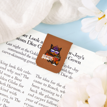 Pagewings Goddammit Donut Magnetic Bookmark