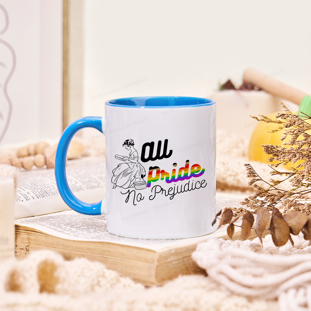 Pagewings All Pride No Prejudice Mug