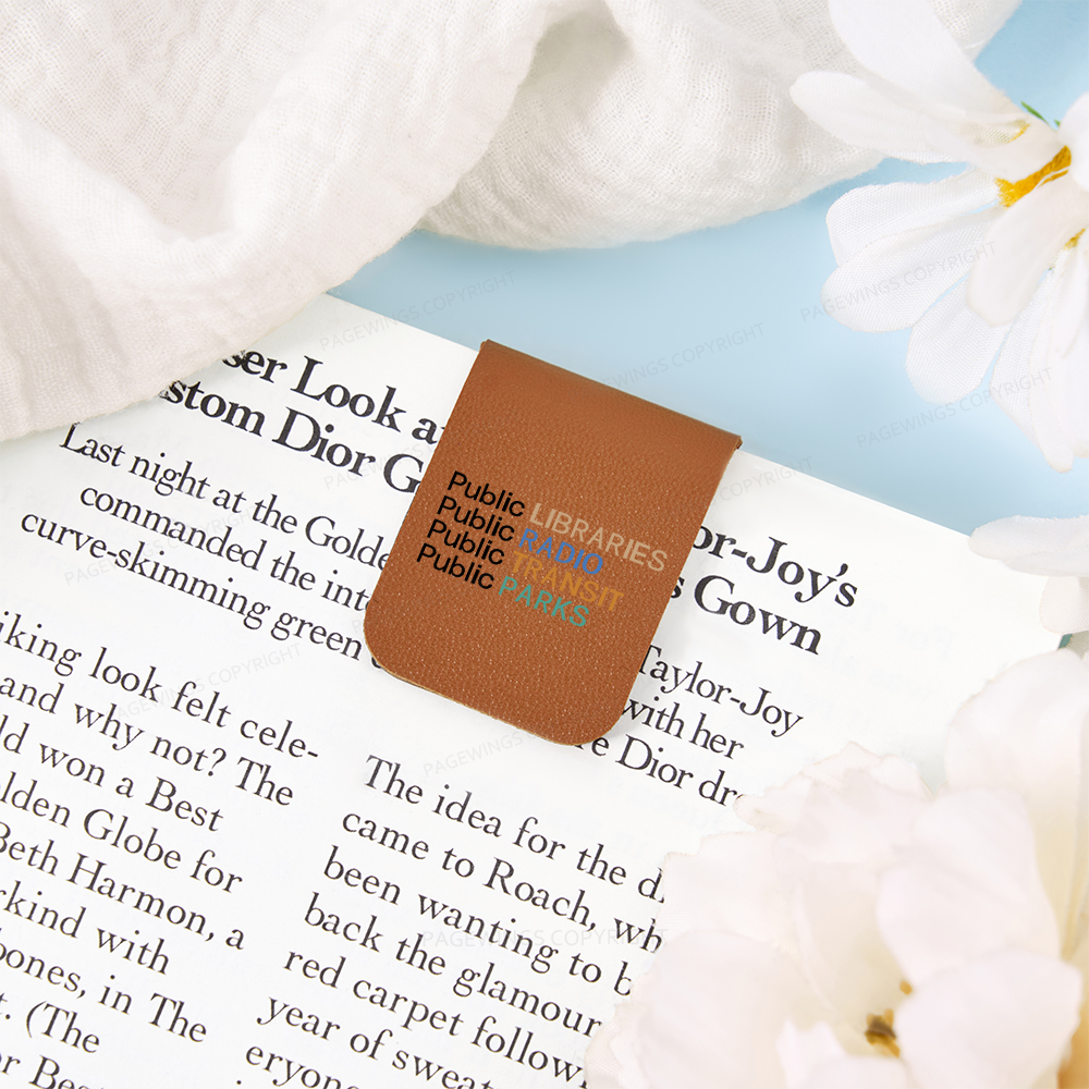 Pagewings Public Libraries Radio Transit Parks Magnetic Bookmark