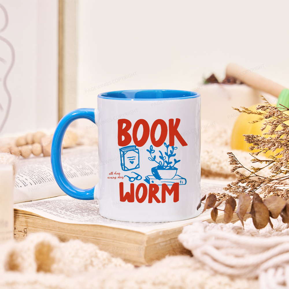 Pagewings Bookworm Mug