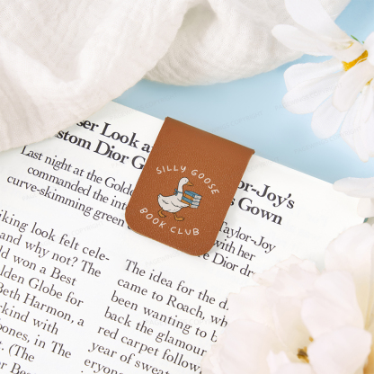 Pagewings Silly Goose Book Club Magnetic Bookmark