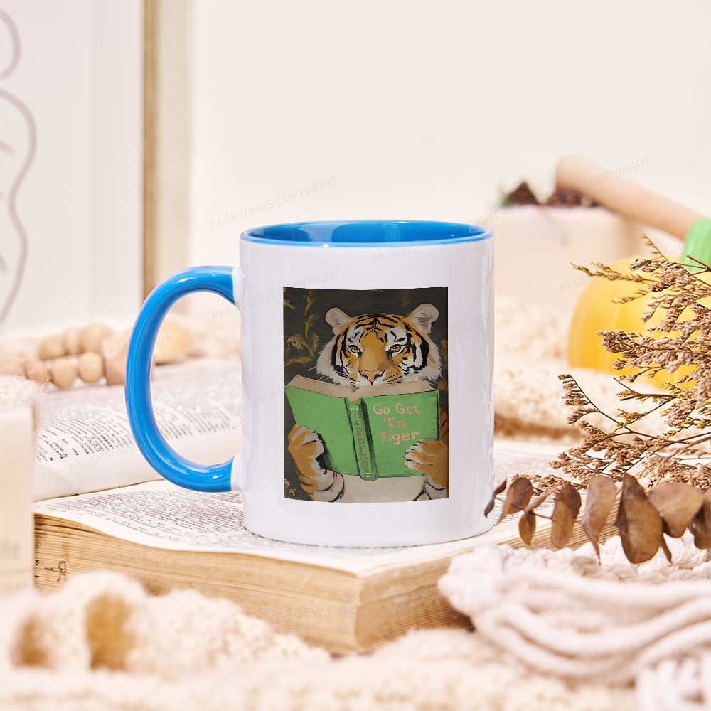 Pagewings Motivational Tiger Mug