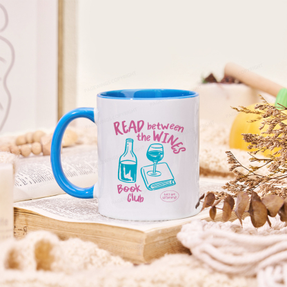 Pagewings Wine Lover Book Club Mug