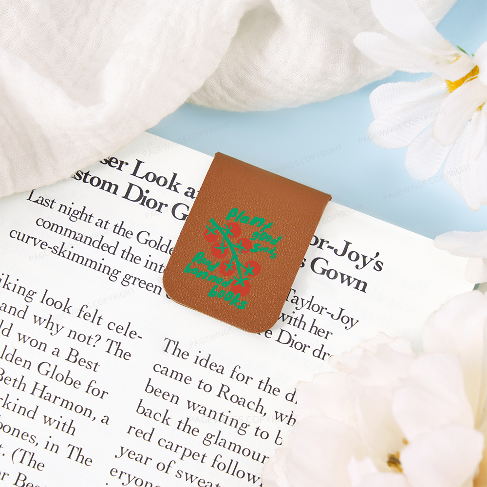 Pagewings Plant Good Seeds Read Banned Books Magnetic Bookmark