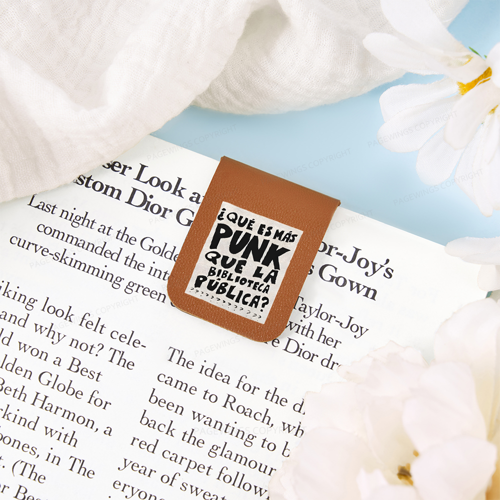 Pagewings What's More Punk Than The Public Library Magnetic Bookmark