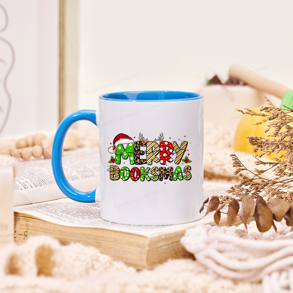 Pagewings Merry Booksmas Mug