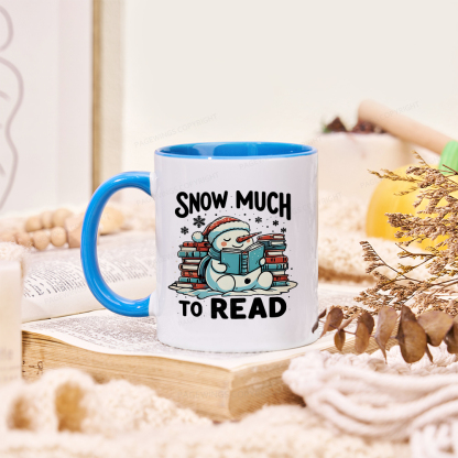 Pagewings Snow Much To Read Mug