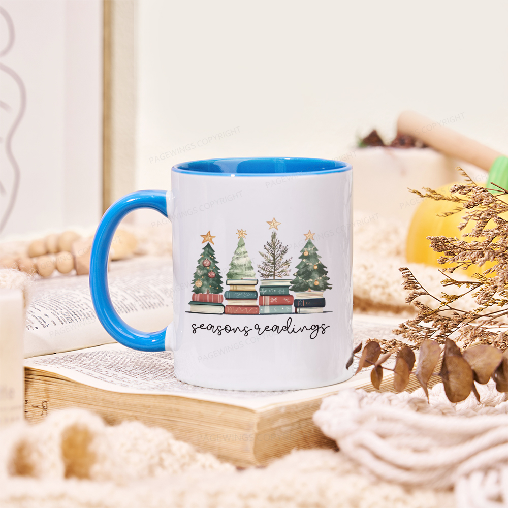 Pagewings Bookish Christmas Mug