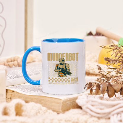 Pagewings Murderbot Mug
