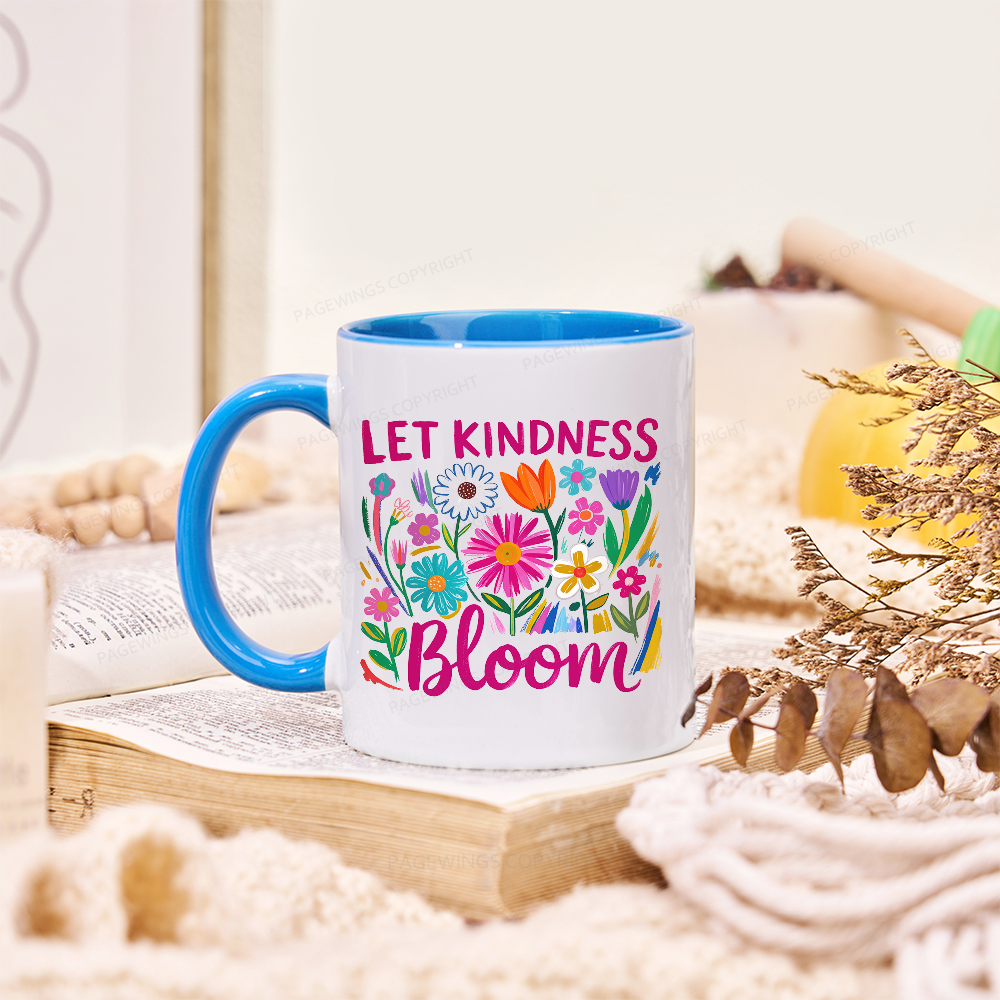 Pagewings Let Kindness Bloom Mug