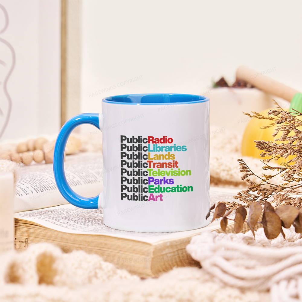 Pagewings Public Libraries Mug