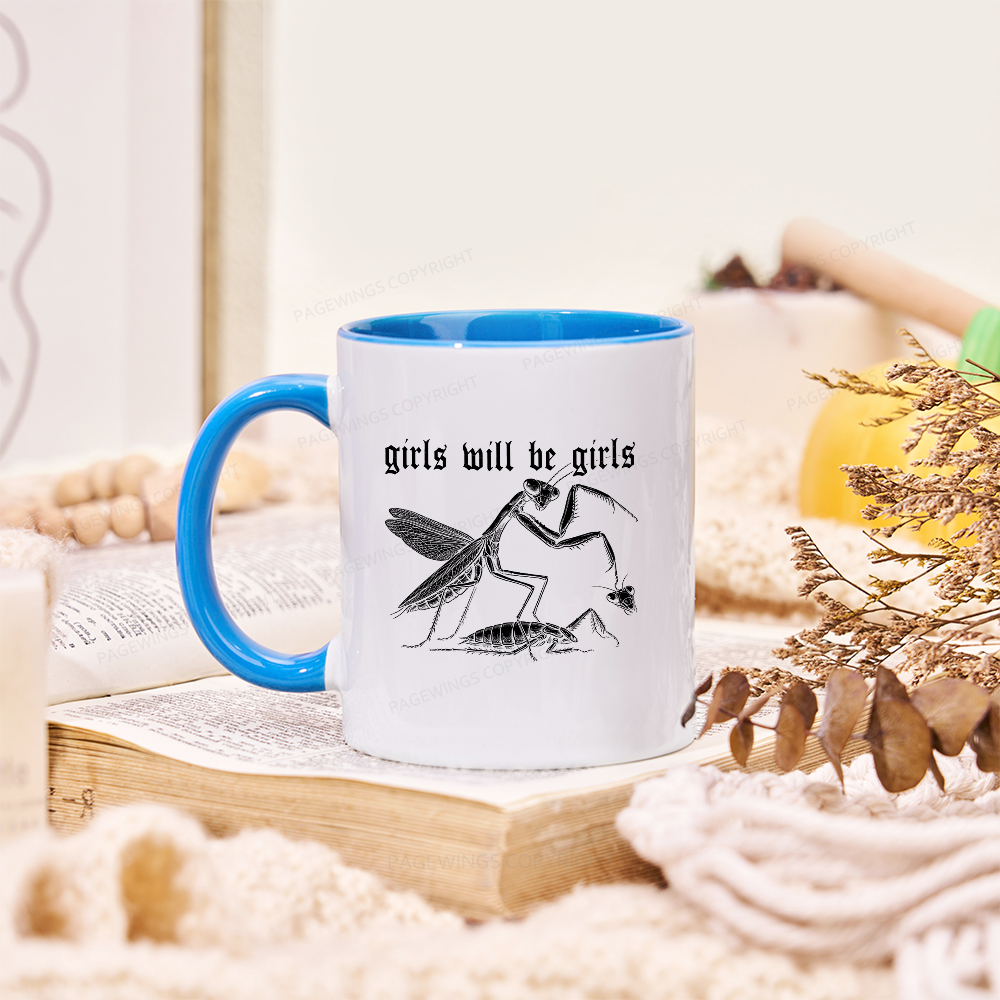 Pagewings Girls Will Be Girls Mug