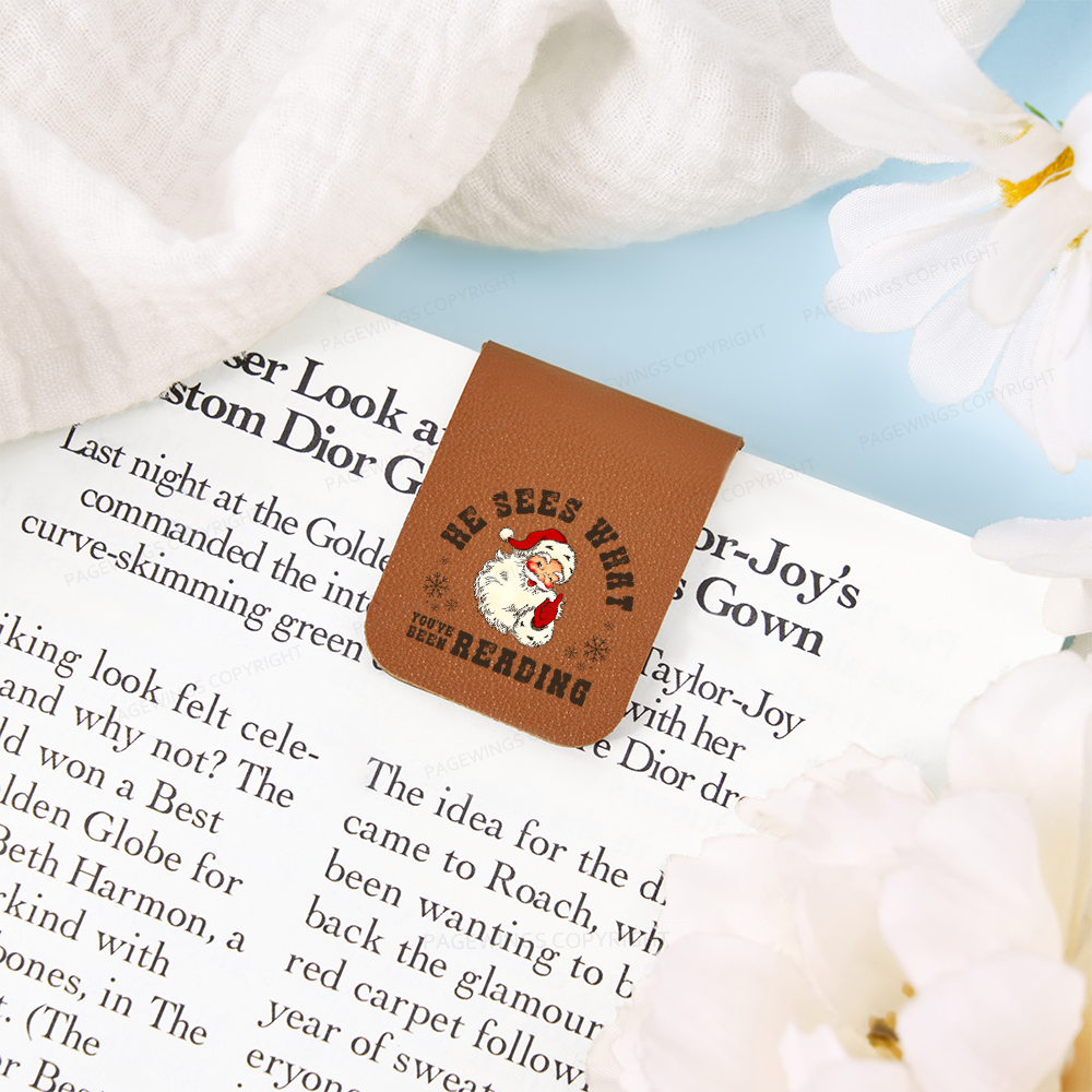 Pagewings He Sees What You've Been Reading Magnetic Bookmark