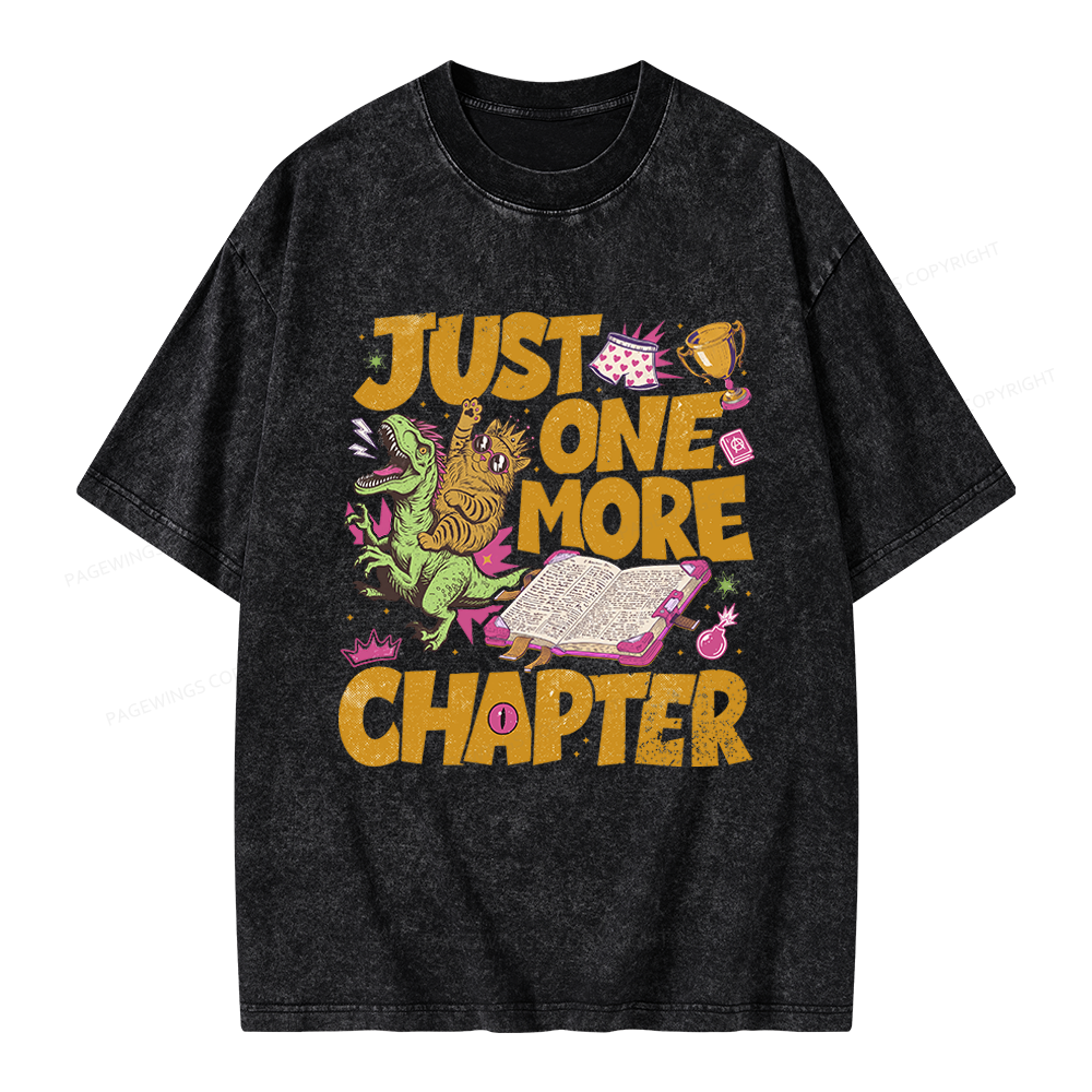 Pagewings Sci Fi Bookish Unisex Washed T-shirt