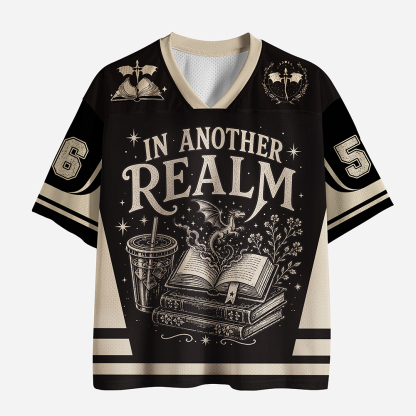 Pagewings In Another Realm Unisex Mesh Jersey