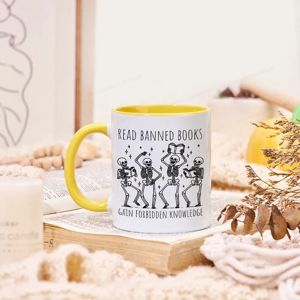 Pagewings Reading Books Tee Book Lover Gift Mug
