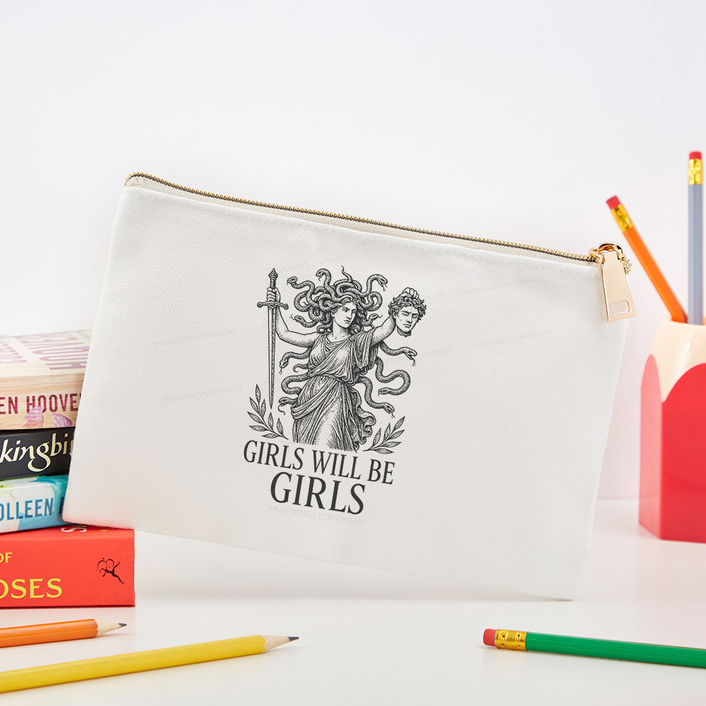 Pagewings Girls Will Be Girls Pouch