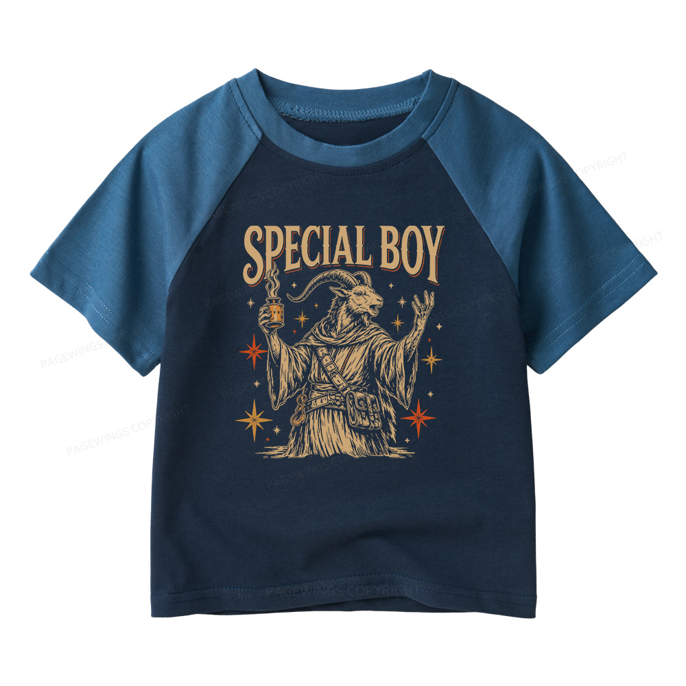 Pagewings Sci Fi Bookish16416 Kids Raglan T-shirt