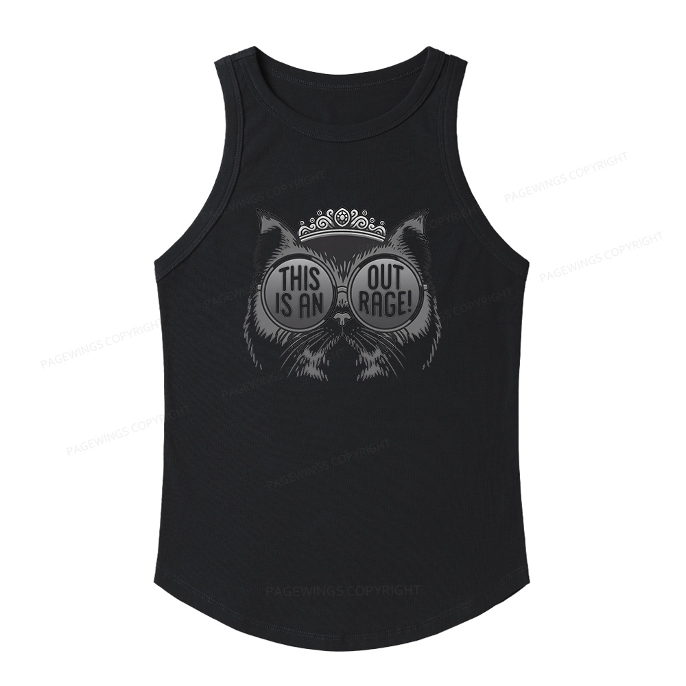 Pagewings Sci Fi Lover Women's Fitted Tank Top
