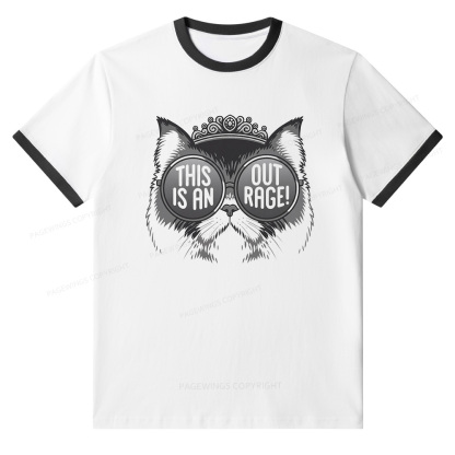 Pagewings Sci Fi Bookish Unisex Ringer T-Shirt 
